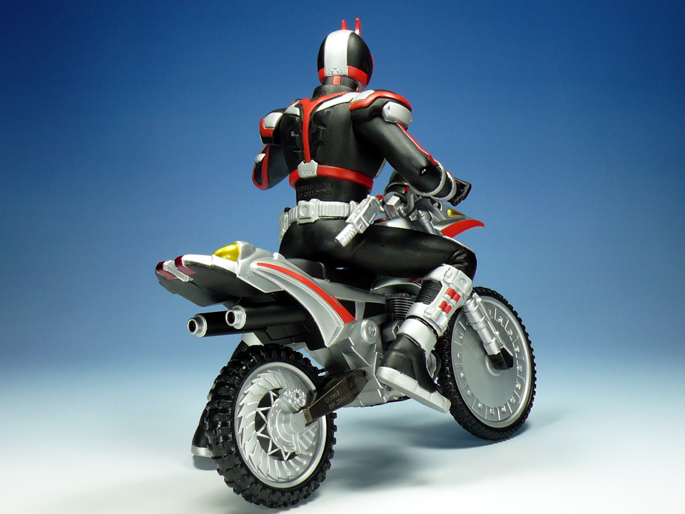 バンプレスト 仮面ライダー５５５ フィギュア バイク